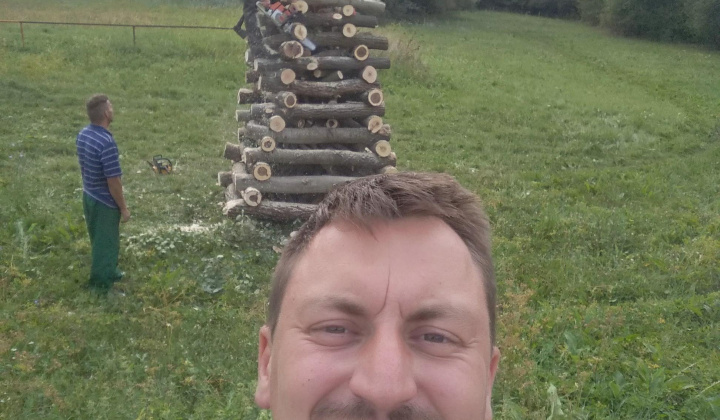 Pálenie vatry SNP august 2018