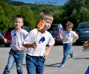 Pálenie vatry so športovým popoludním - august 2016