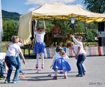 Pálenie vatry so športovým popoludním - august 2016
