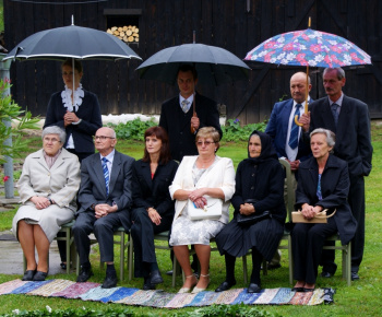 Pálenie vatry SNP august 2018